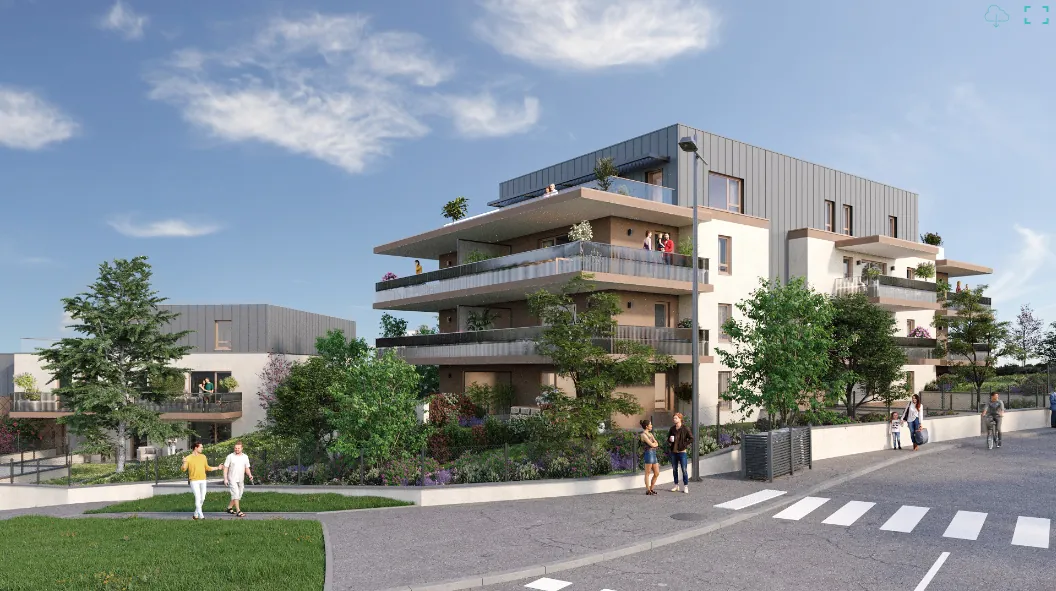 Appartement neuf à Thonon-Les-Bains avec vue sur le Lac Léman - Livraison 2027 