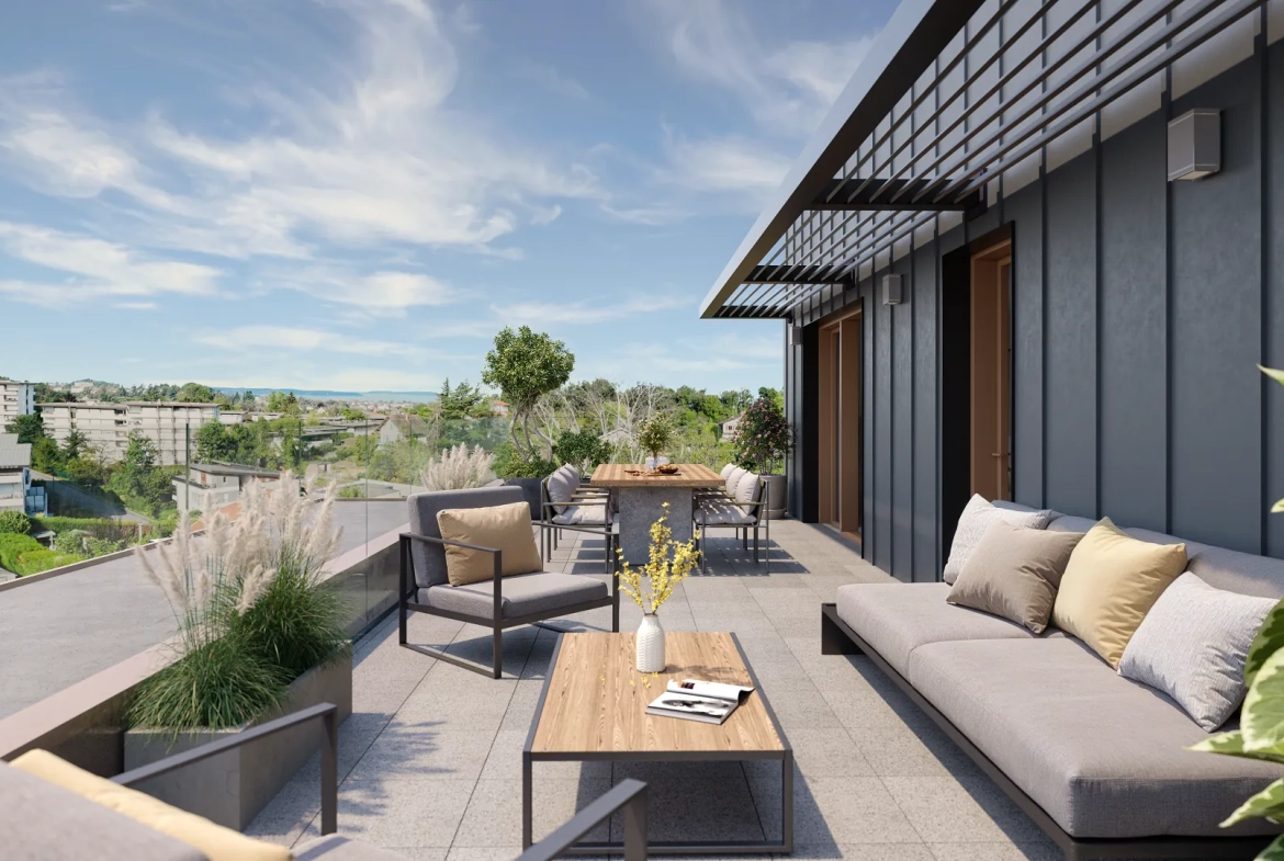 Appartement neuf à Thonon-Les-Bains avec vue sur le Lac Léman - Livraison 2027 