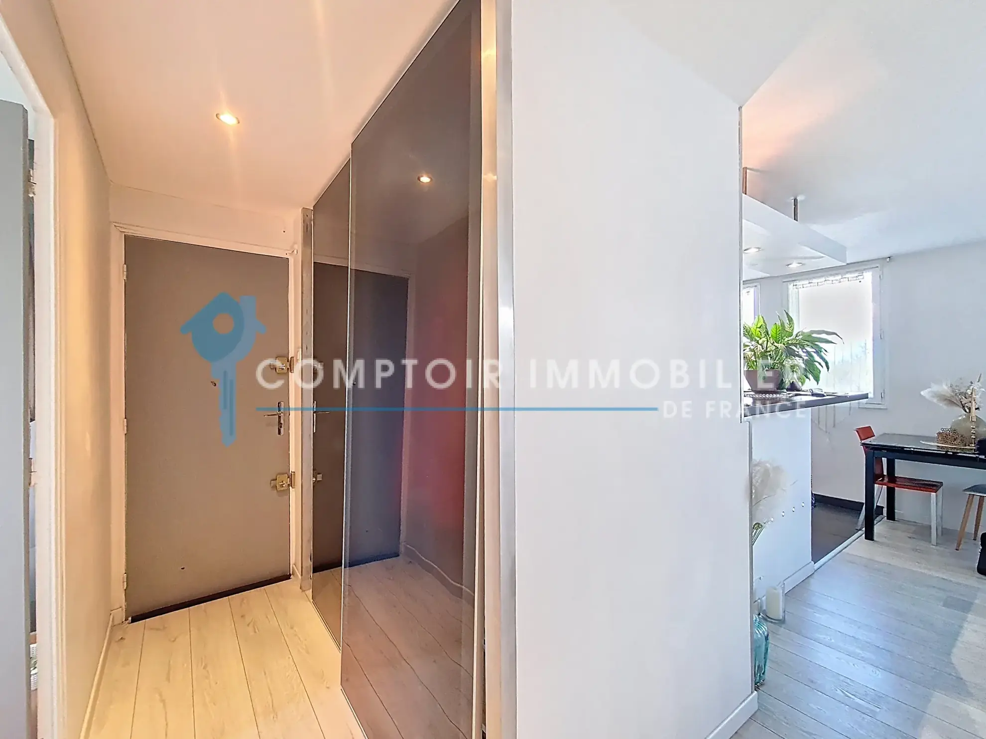 Appartement T3 à vendre à Grenoble avec vue panoramique et balcon 