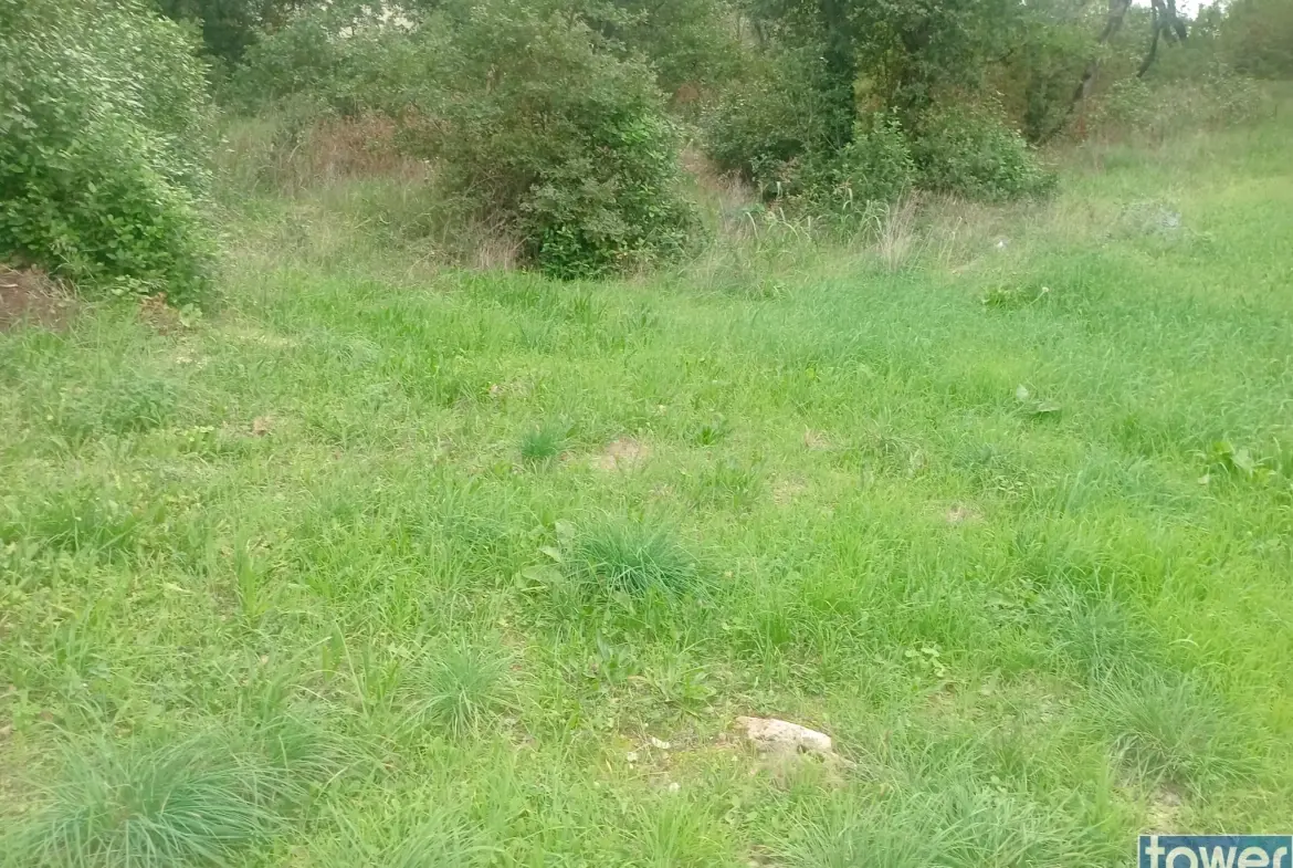 Terrain constructible à Sabrán – 1 429 m² viabilisé, idéal pour votre projet immobilier 