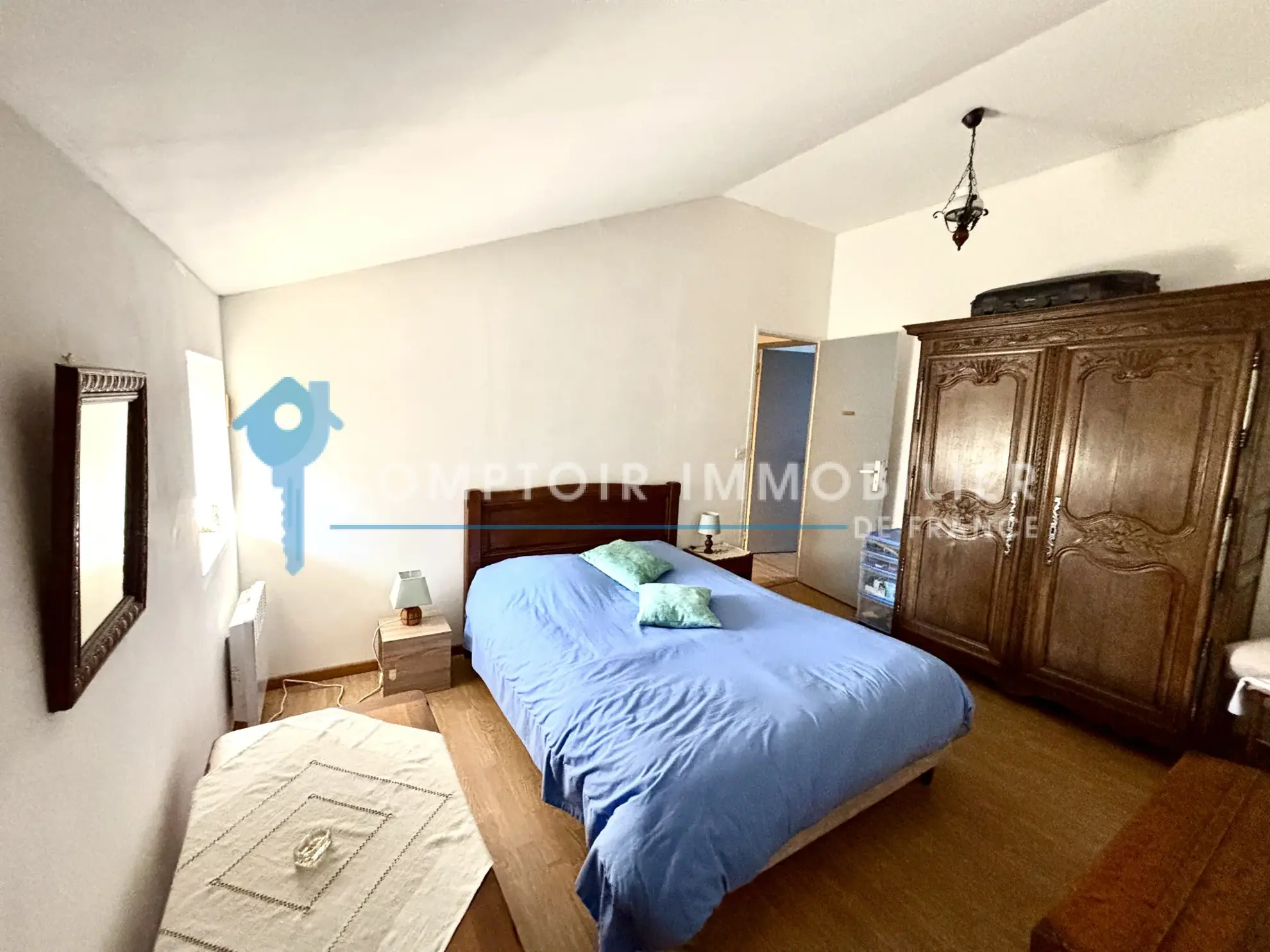 Maison mitoyenne 3 chambres avec terrasse — Proche du lac de Paladru 