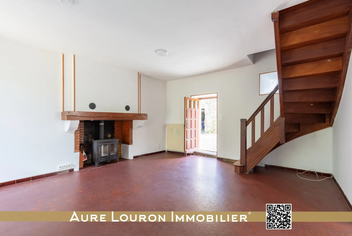 Maison de village avec garage à Loudenvielle, proche Peyragudes et Gênos dans la vallée du Louron 
