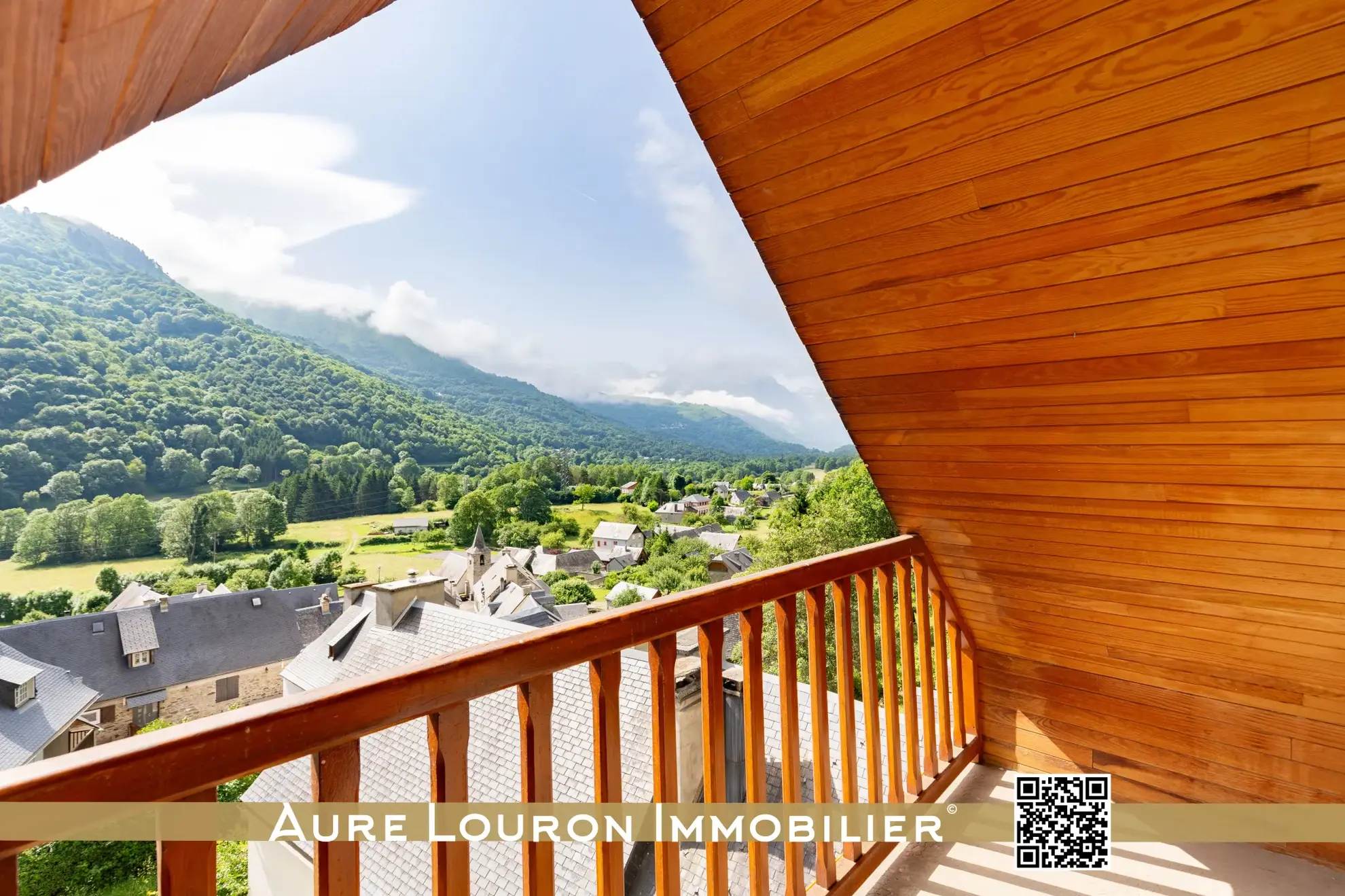 Maison de village avec garage à Loudenvielle, proche Peyragudes et Gênos dans la vallée du Louron 