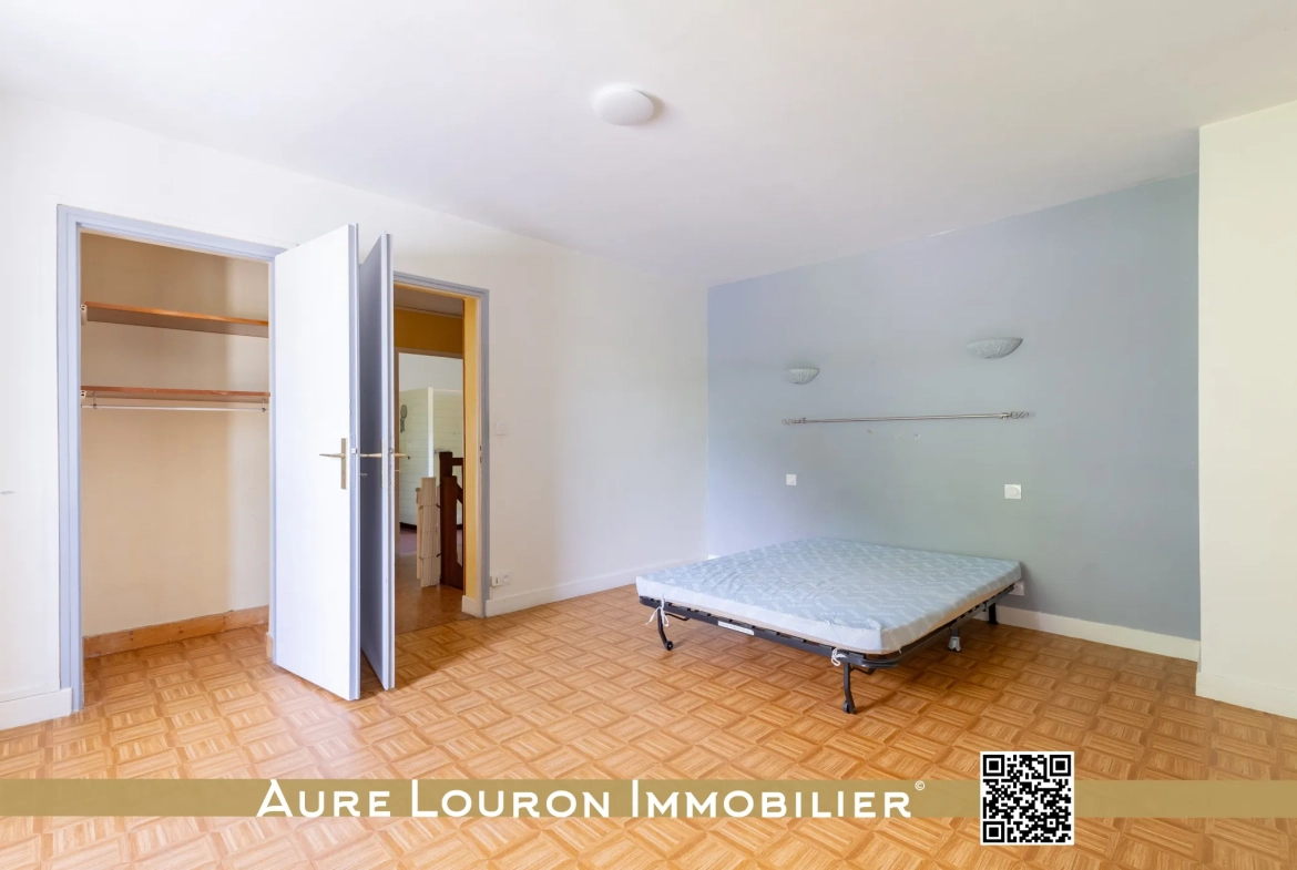 Maison de village avec garage à Loudenvielle, proche Peyragudes et Gênos dans la vallée du Louron 