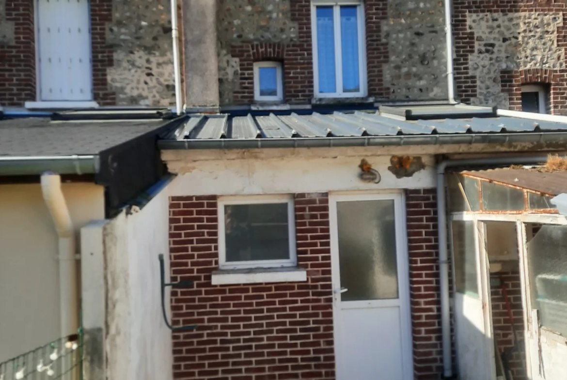Maison de pêcheur de 81 m² avec garage et potager à Fecamp 