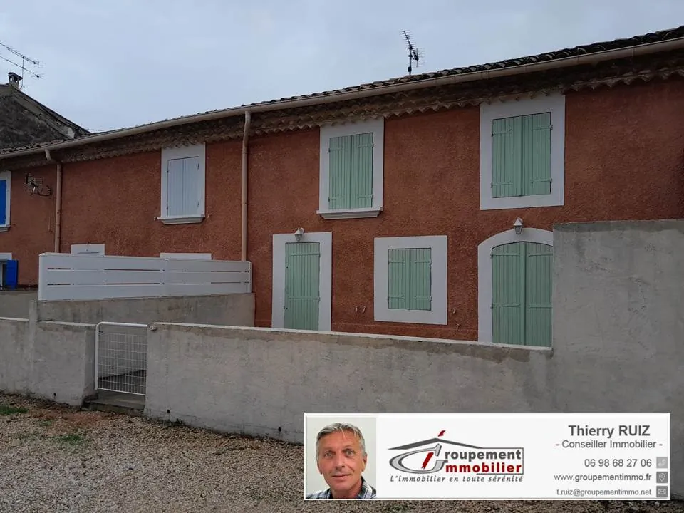 Maison 3 pièces avec terrasse ensoleillée à Caumont sur Durance 