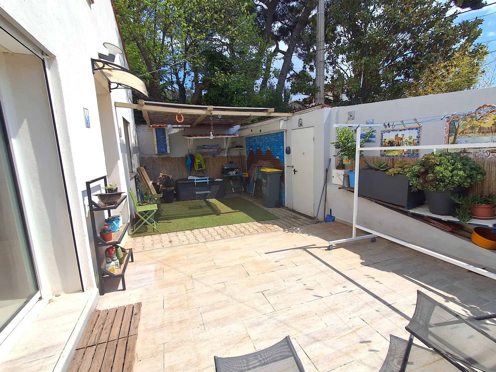 Maison de type 3 avec grande terrasse à Septèmes-les-Vallons 