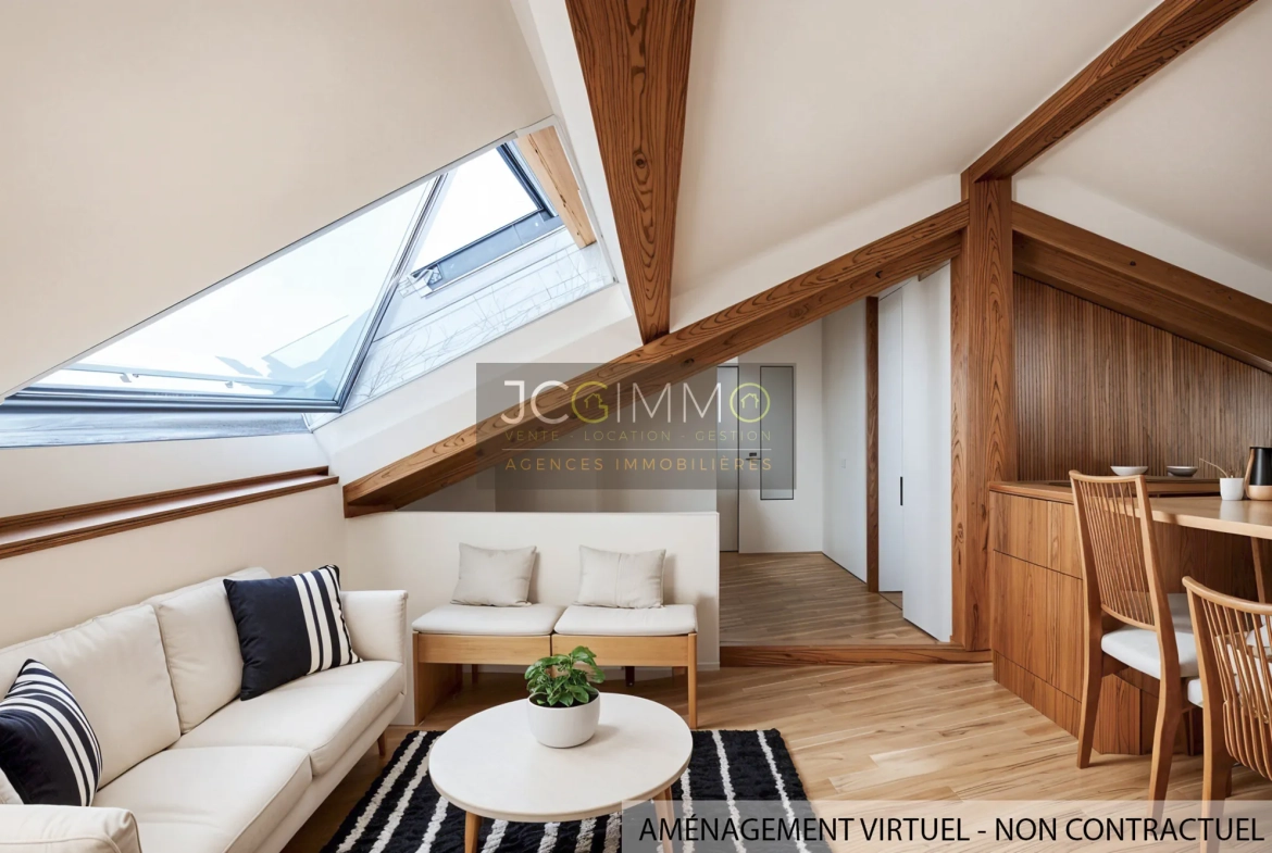 Studio de 33m² à Hyères, emplacement privilégié, excellent investissement locatif 