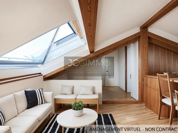 Studio de 33m² à Hyères, emplacement privilégié, excellent investissement locatif 