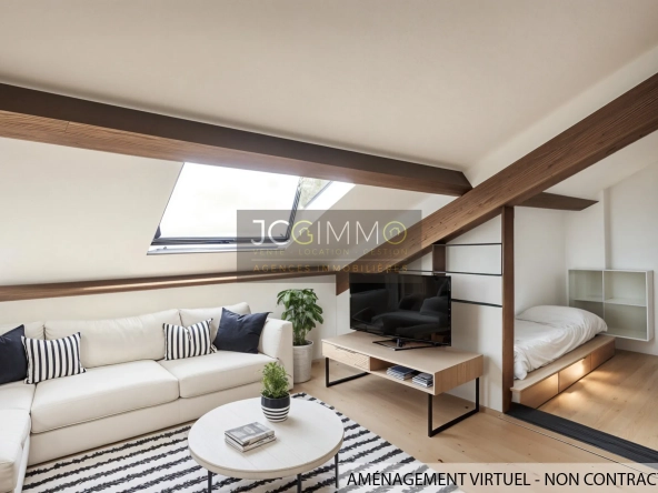 Studio de 33m² à Hyères, emplacement privilégié, excellent investissement locatif 