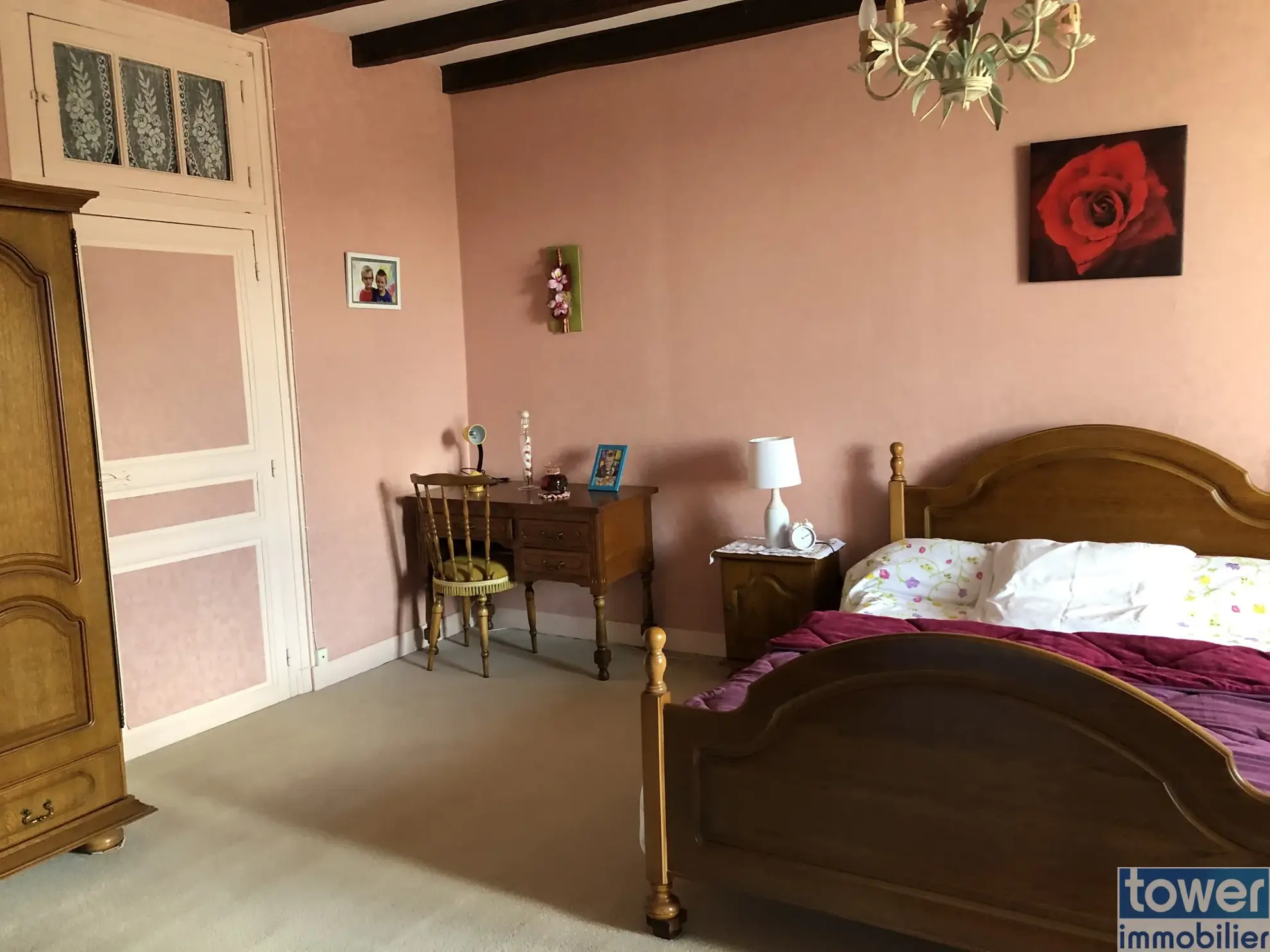 Maison de village charmante avec jardin et garage à La Peruse en Charente 