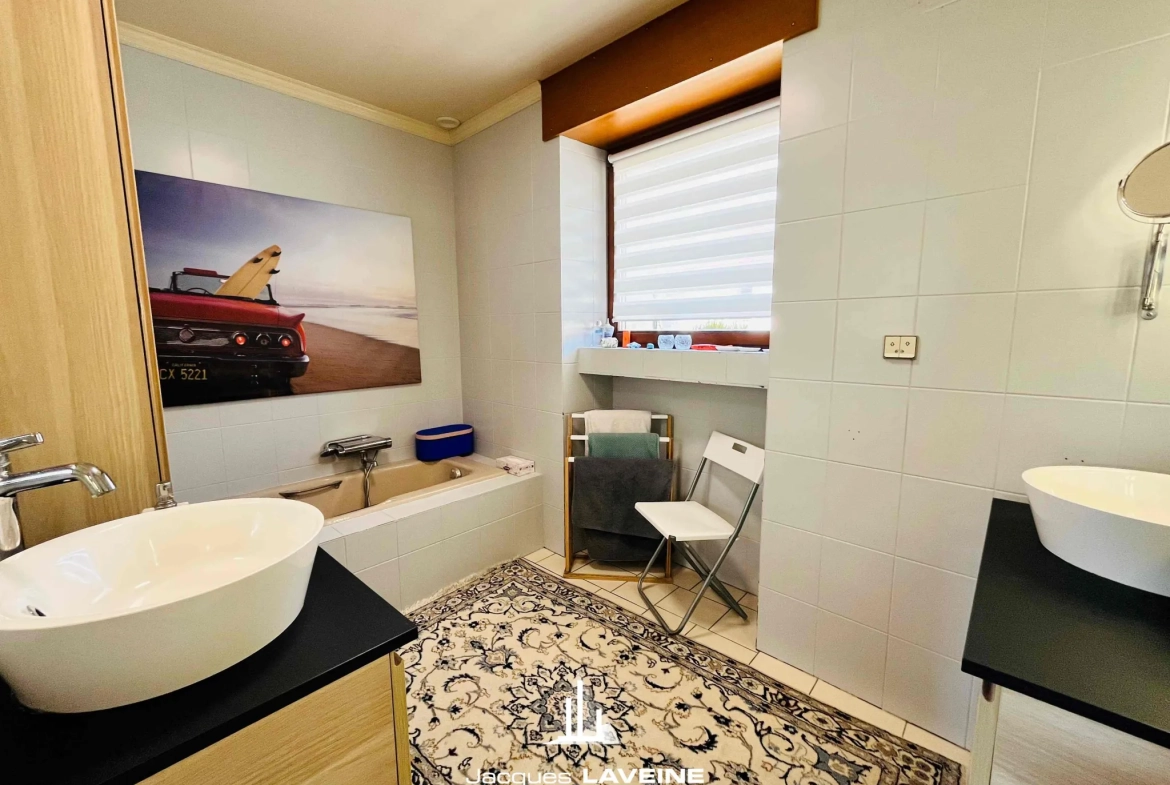 À vendre maison à Saulny avec 3 chambres, garage et chauffage au sol 