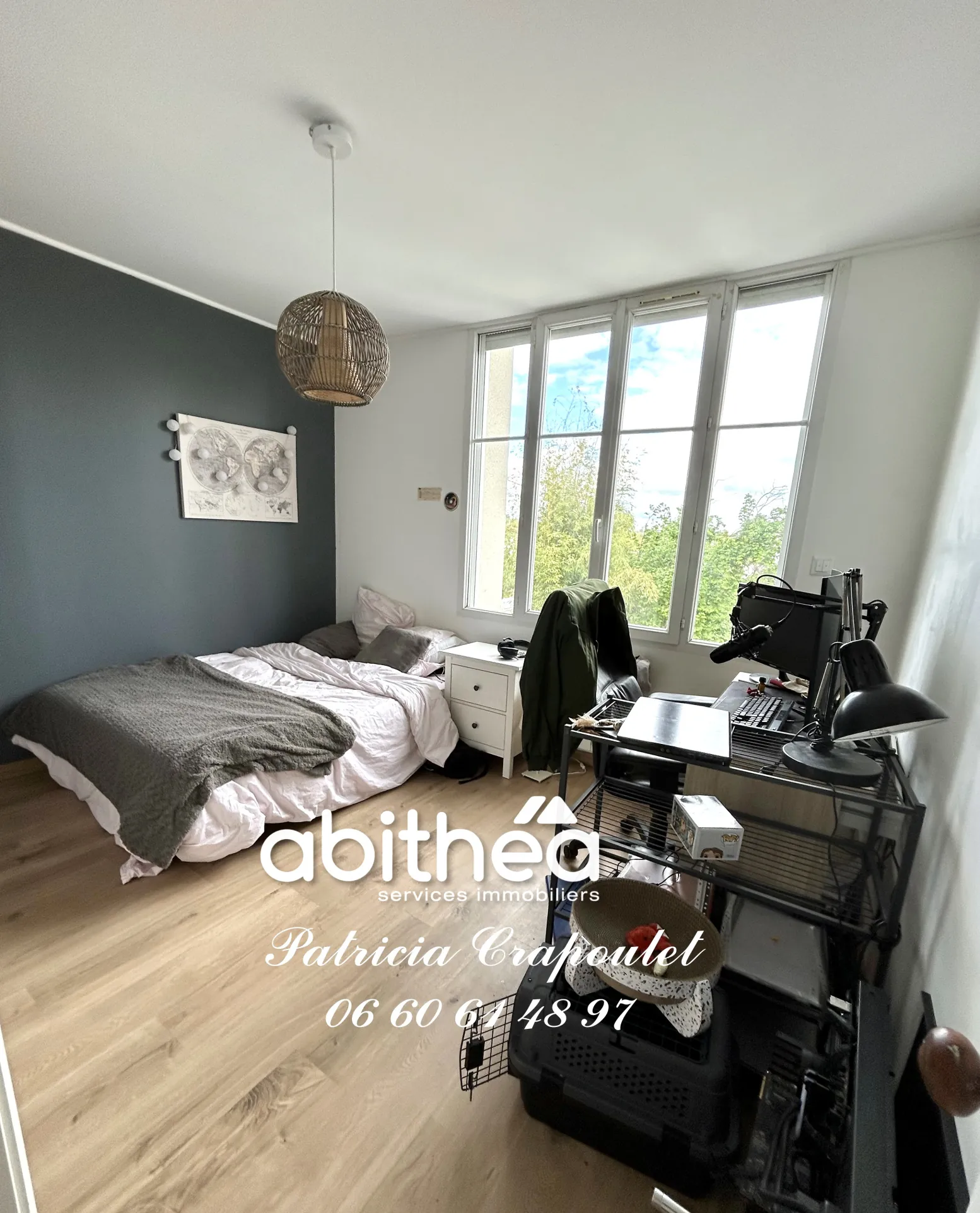 Maison 3 chambres avec piscine dans quartier calme à Ruelle-sur-Touvre 