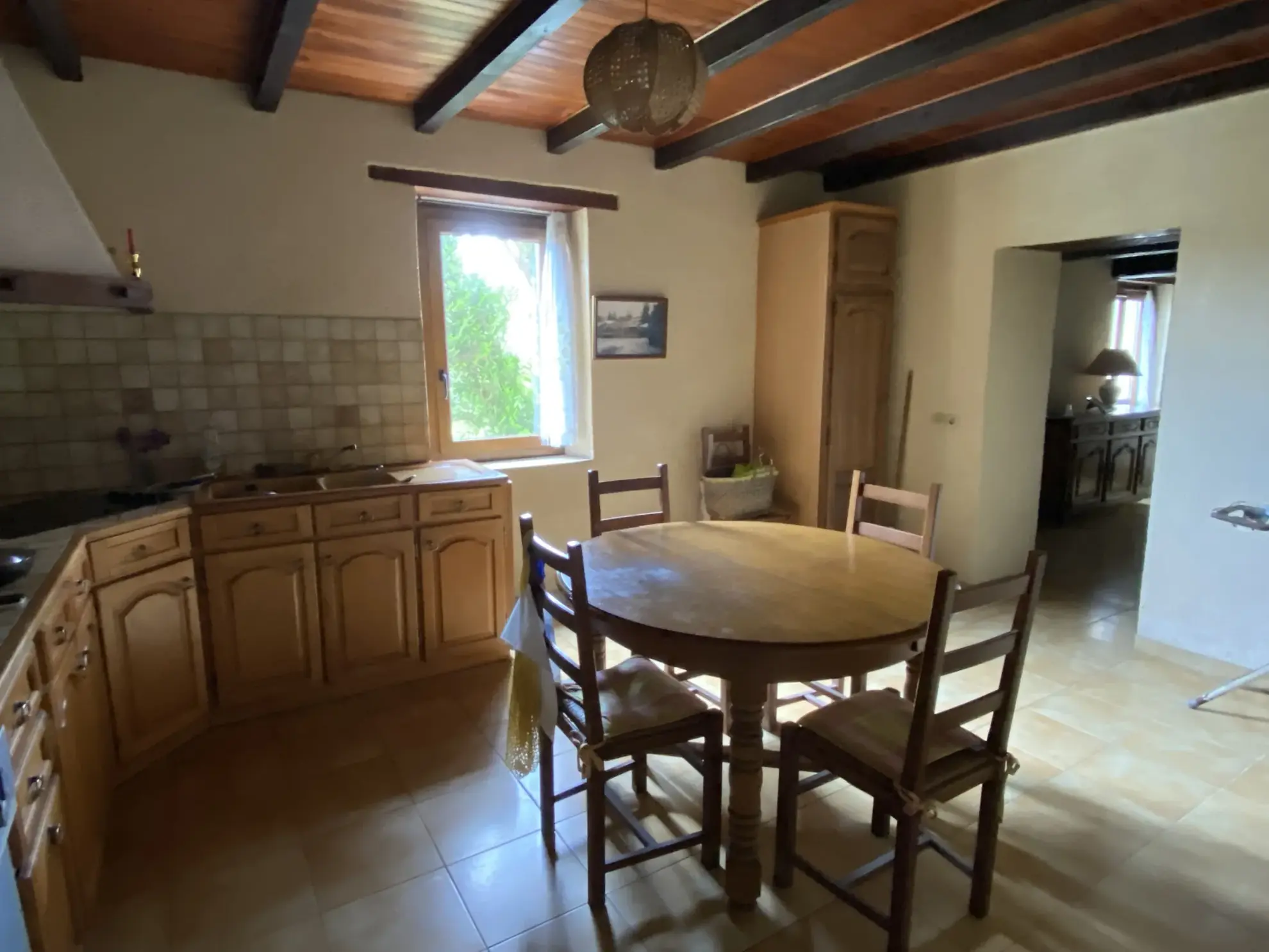 Charmante maison de village en pierre avec jardin et garage à Auros 