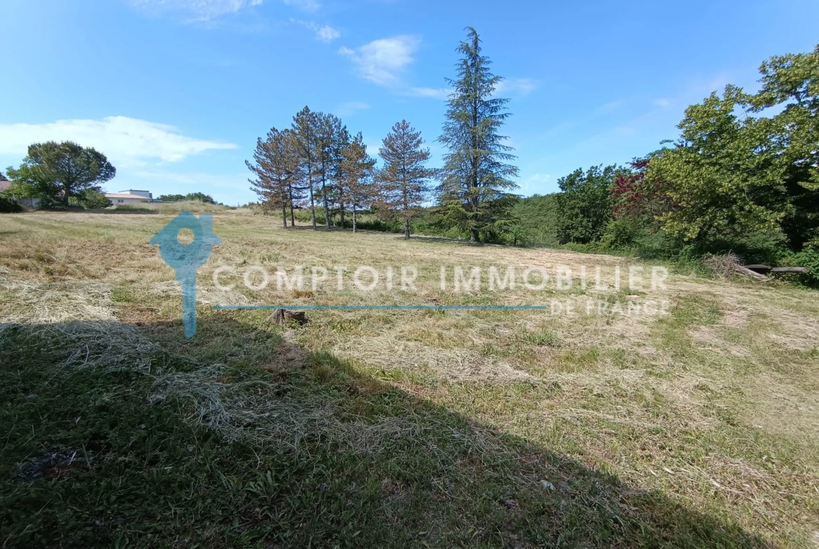 Terrain constructible avec permis validé à Lavilledieu, Ardèche - 6 lots, 6385 m² 