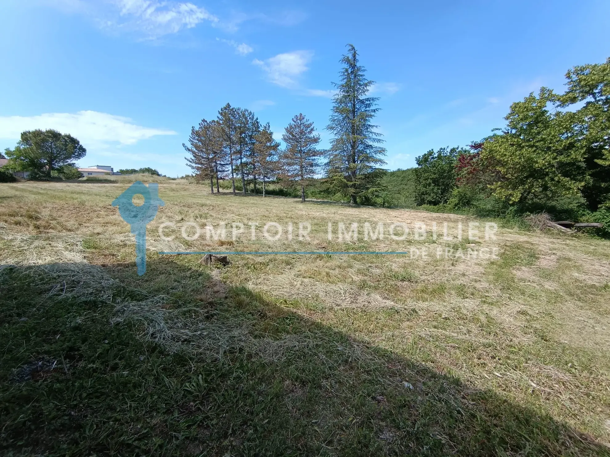 Terrain constructible avec permis validé à Lavilledieu, Ardèche - 6 lots, 6385 m² 