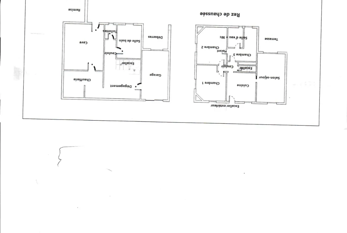 Maison à rénover de 85 m² à Panazol Manderesse avec grand terrain 