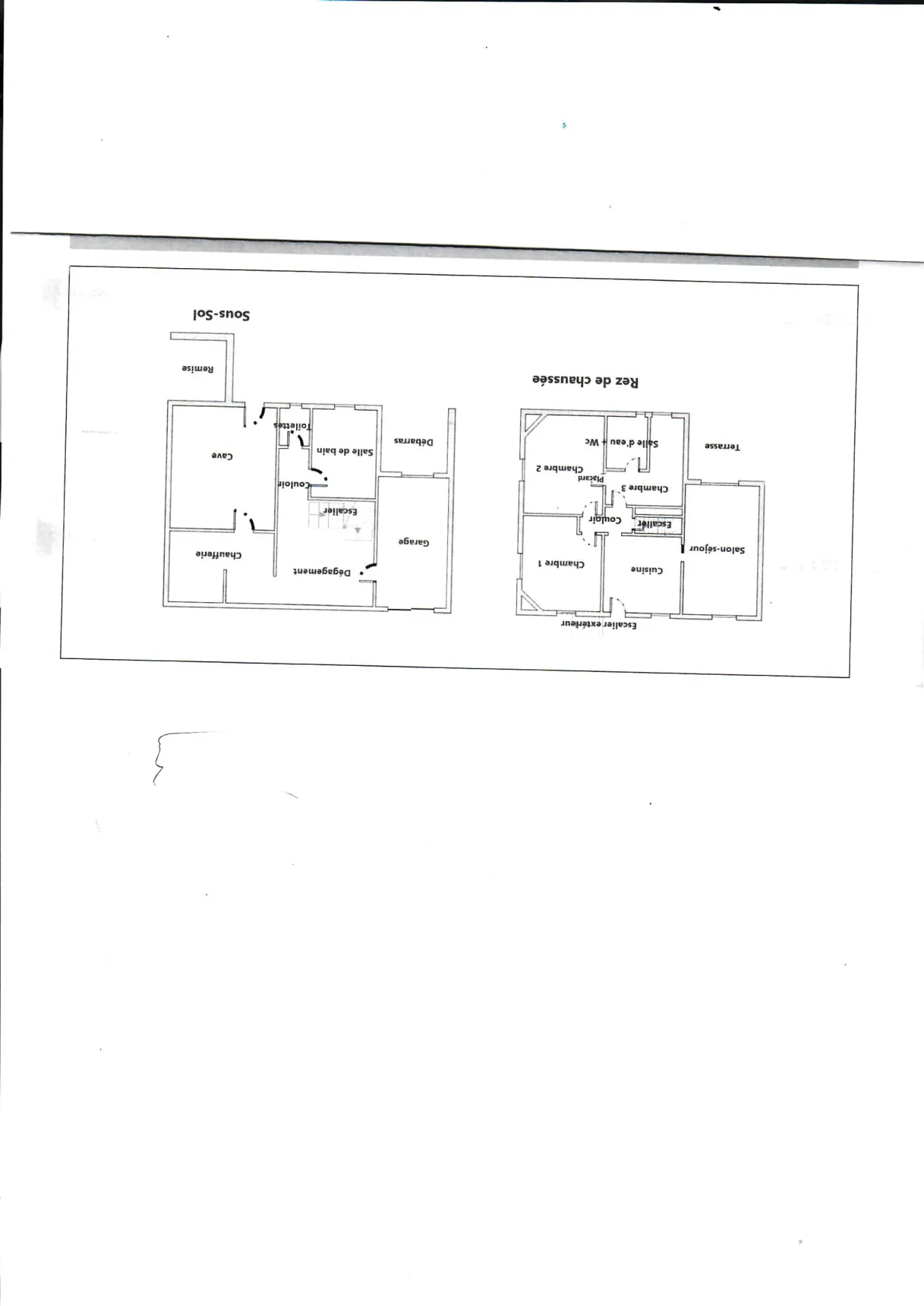 Maison à rénover de 85 m² à Panazol Manderesse avec grand terrain 