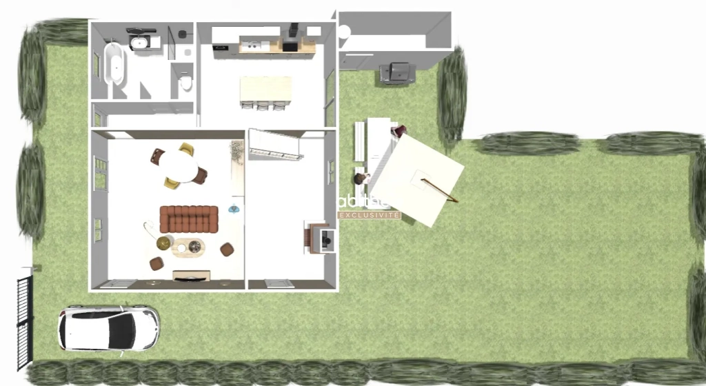 Charmante maison charentaise à rénover de 120 m² avec jardin en campagne
