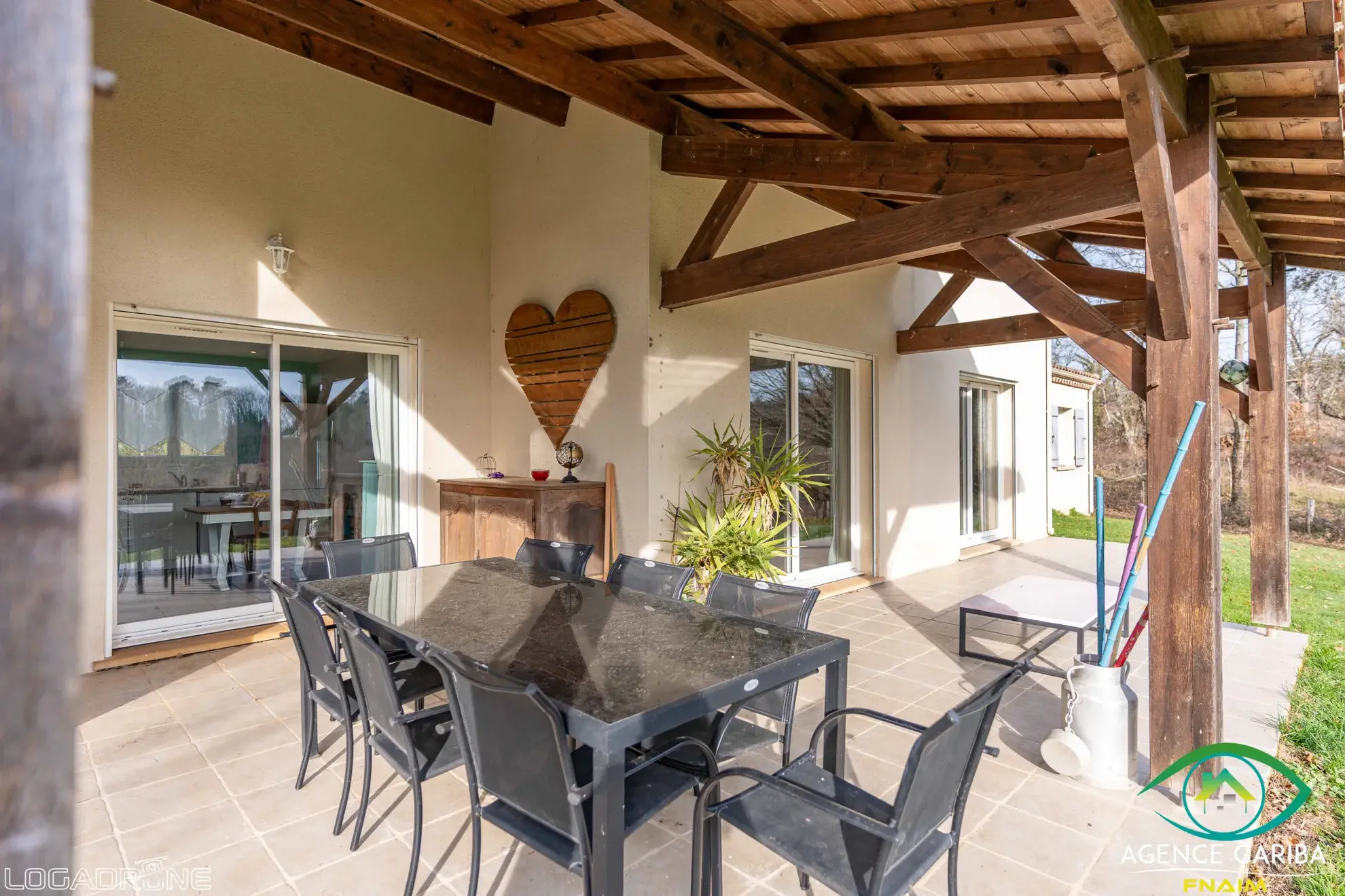 Belle maison récente de 130 m² avec terrasse à Lacapelle-Biron, environnement campagne 