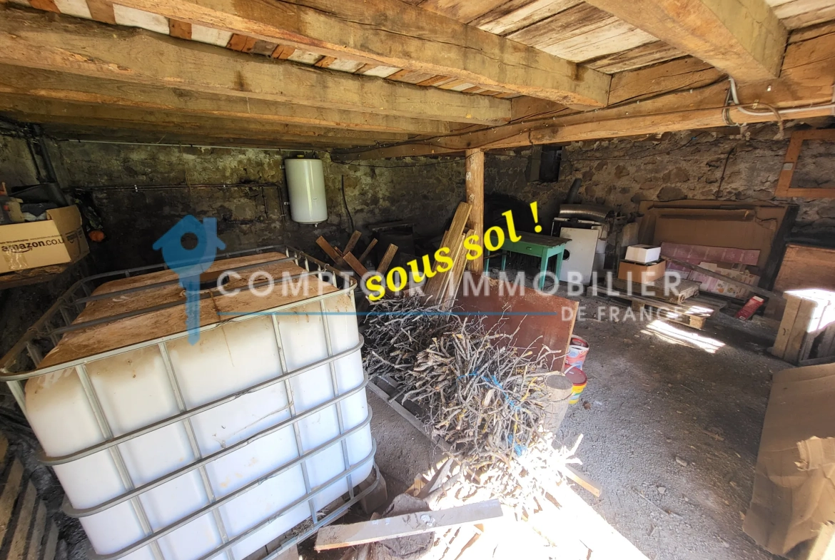 Maison avec deux appartements à vendre à Saint-Martin-de-Valamas, Ardèche 