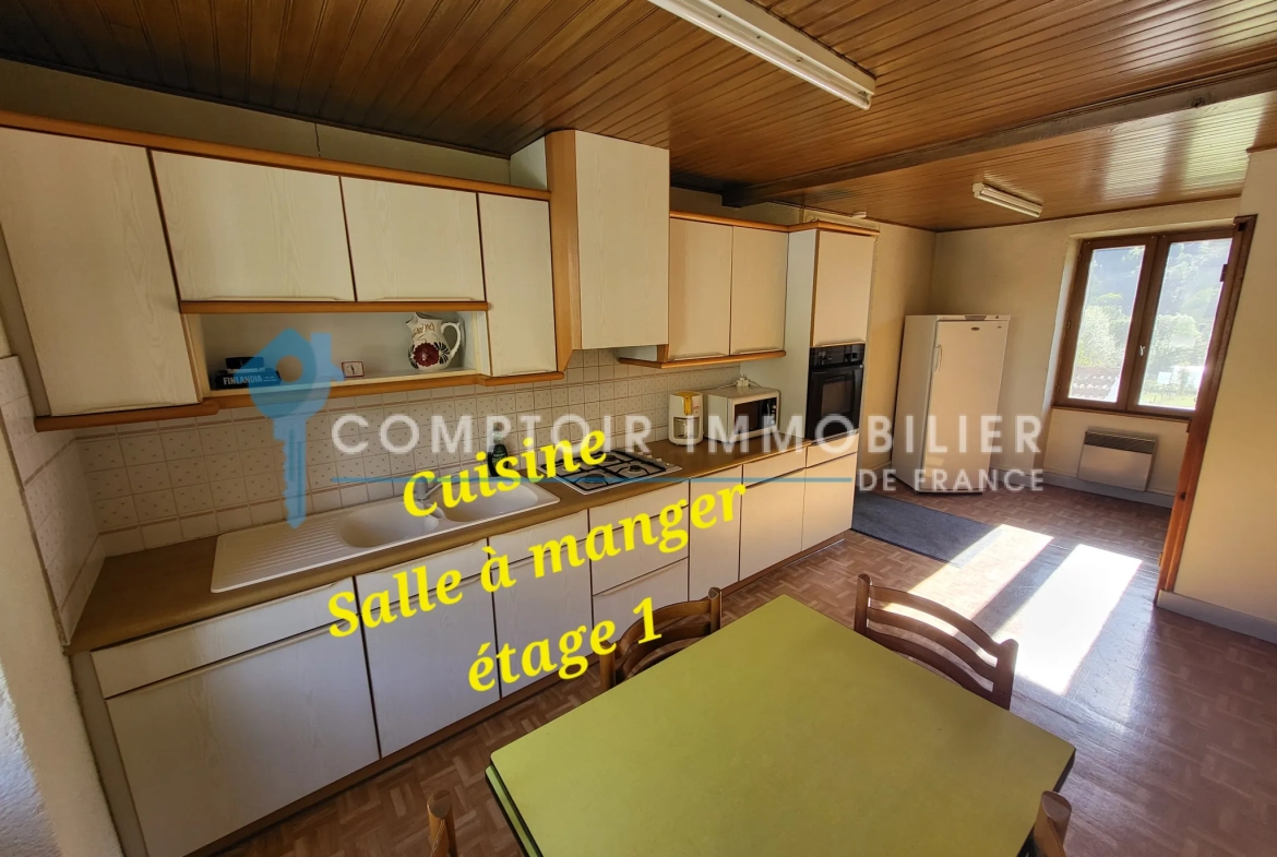 Maison avec deux appartements à vendre à Saint-Martin-de-Valamas, Ardèche 