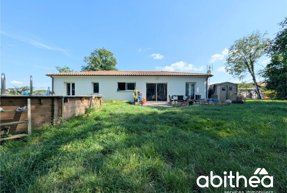 Maison neuve de 116 m² avec 4 chambres à Saint-Ciers-d'Abzac proche Galgon 