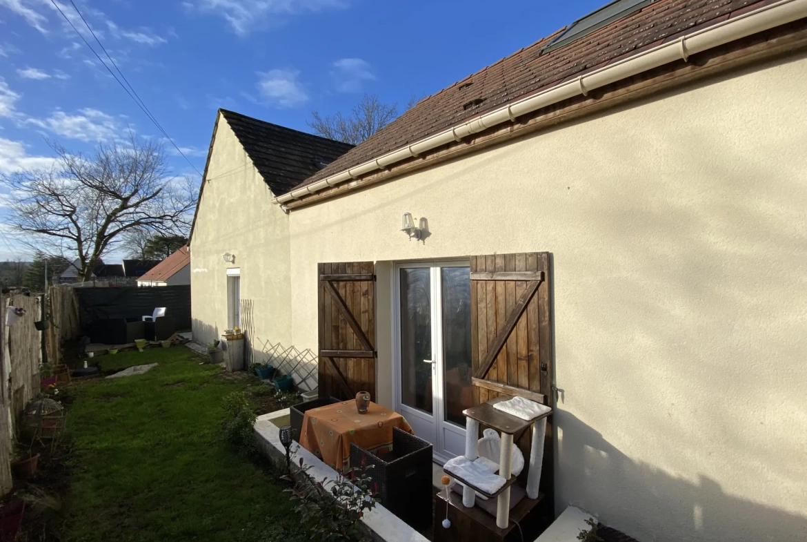 Maison 3 pièces à Orgerus, centre-ville, 66 m² avec jardin et 2 chambres 