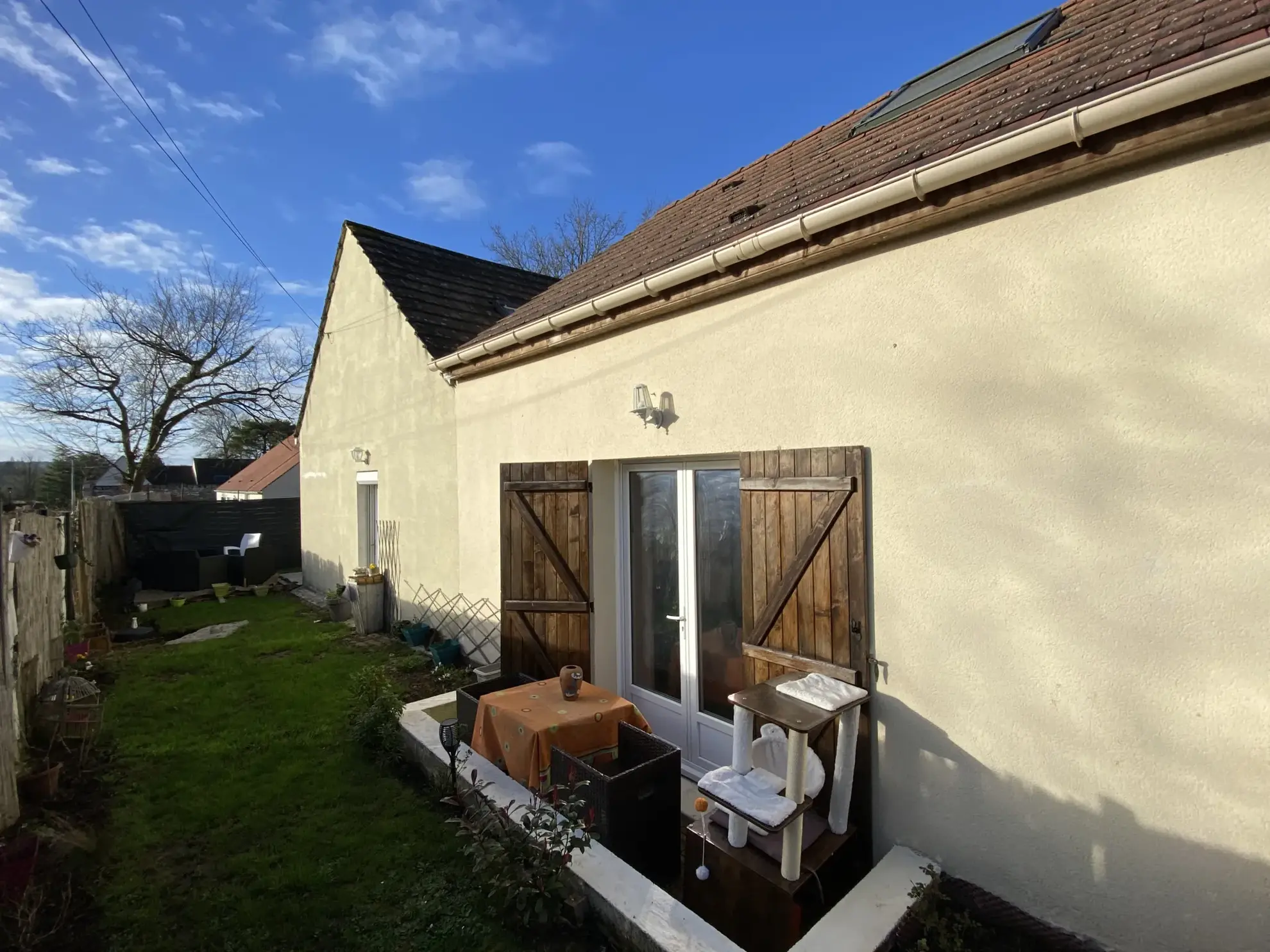 Maison 3 pièces à Orgerus, centre-ville, 66 m² avec jardin et 2 chambres 