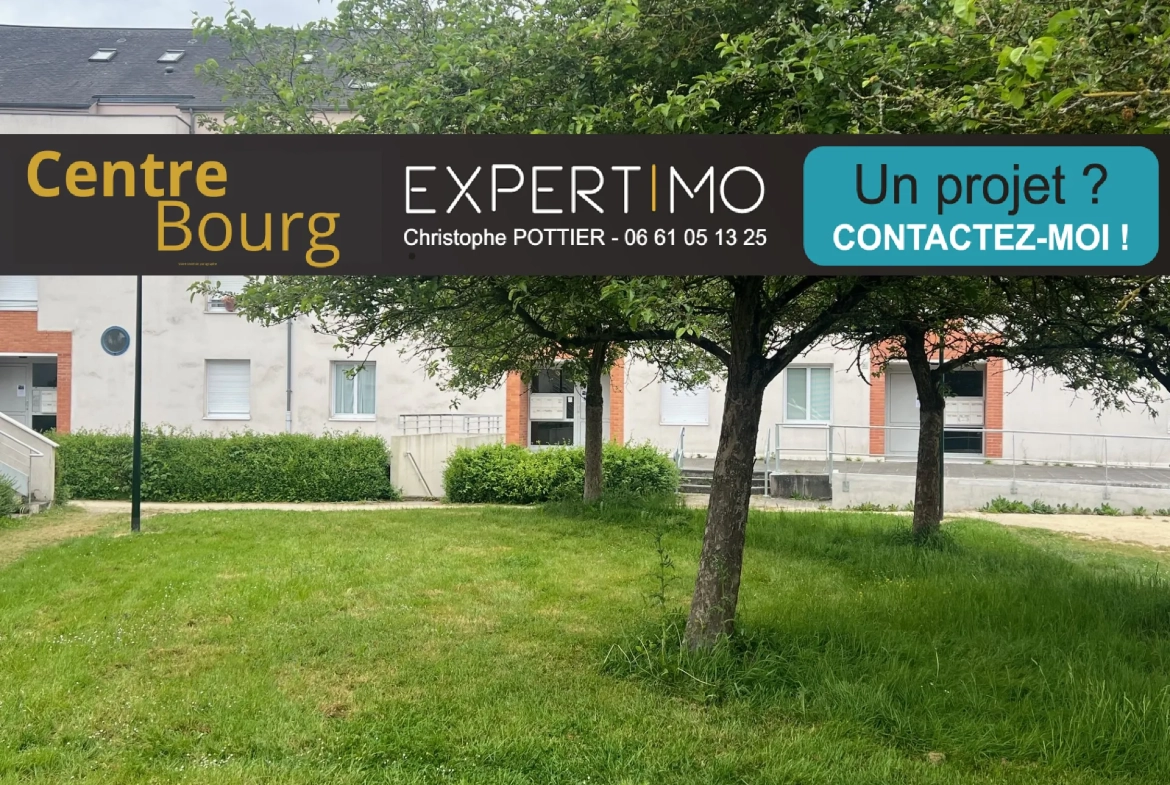 Appartement 3 pièces lumineux au centre du Rheu avec balcon et parking 