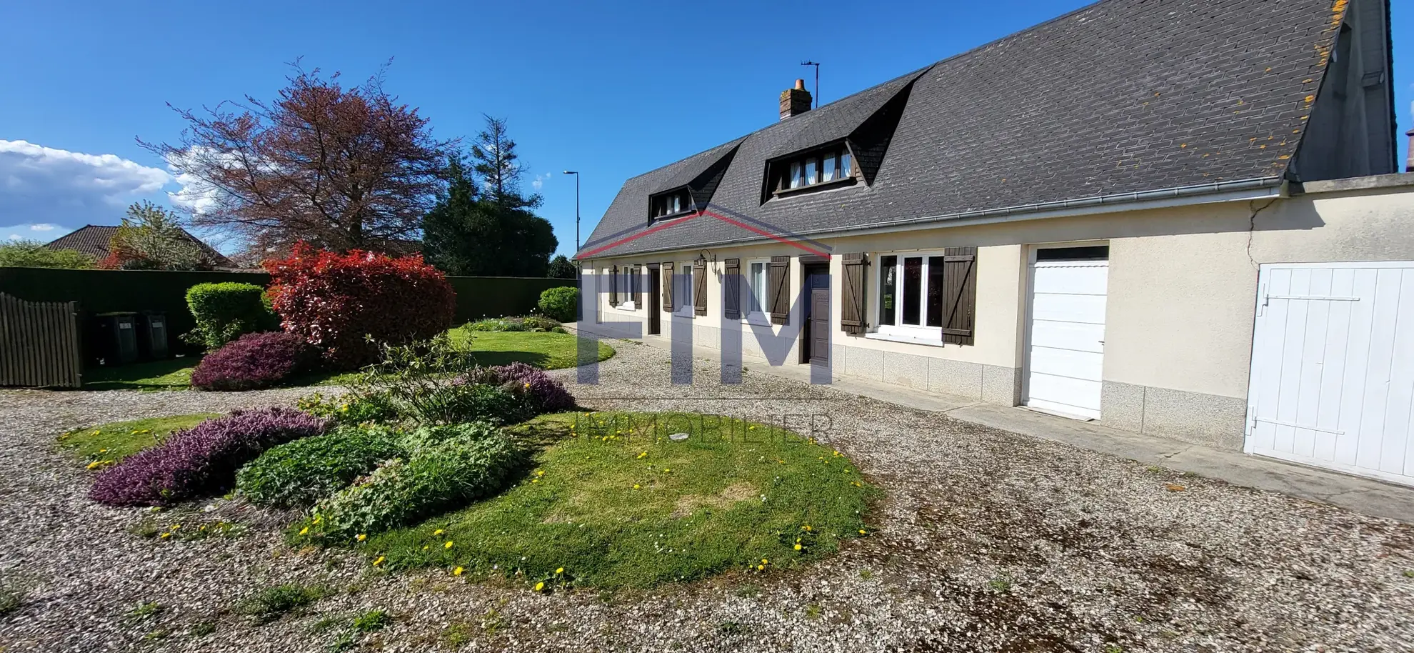 Longère à Saint Nicolas d'Aliermont avec terrain constructible et gîtes, proche Dieppe 