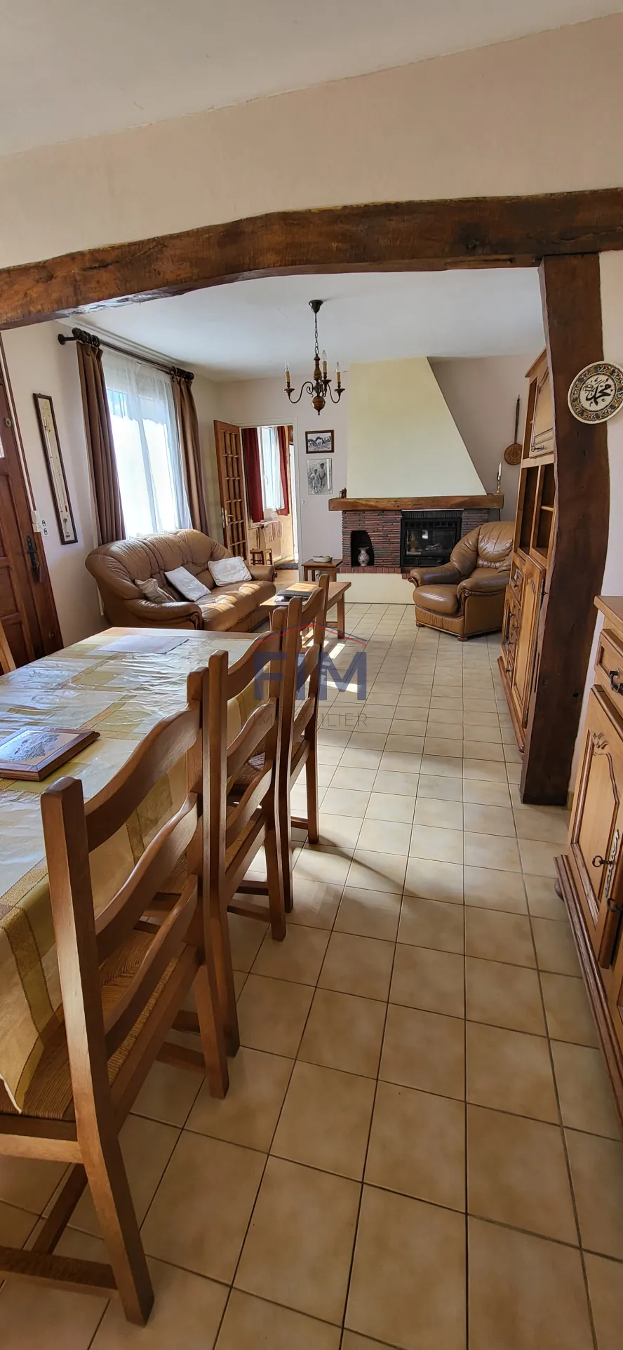 Longère à Saint Nicolas d'Aliermont avec terrain constructible et gîtes, proche Dieppe 