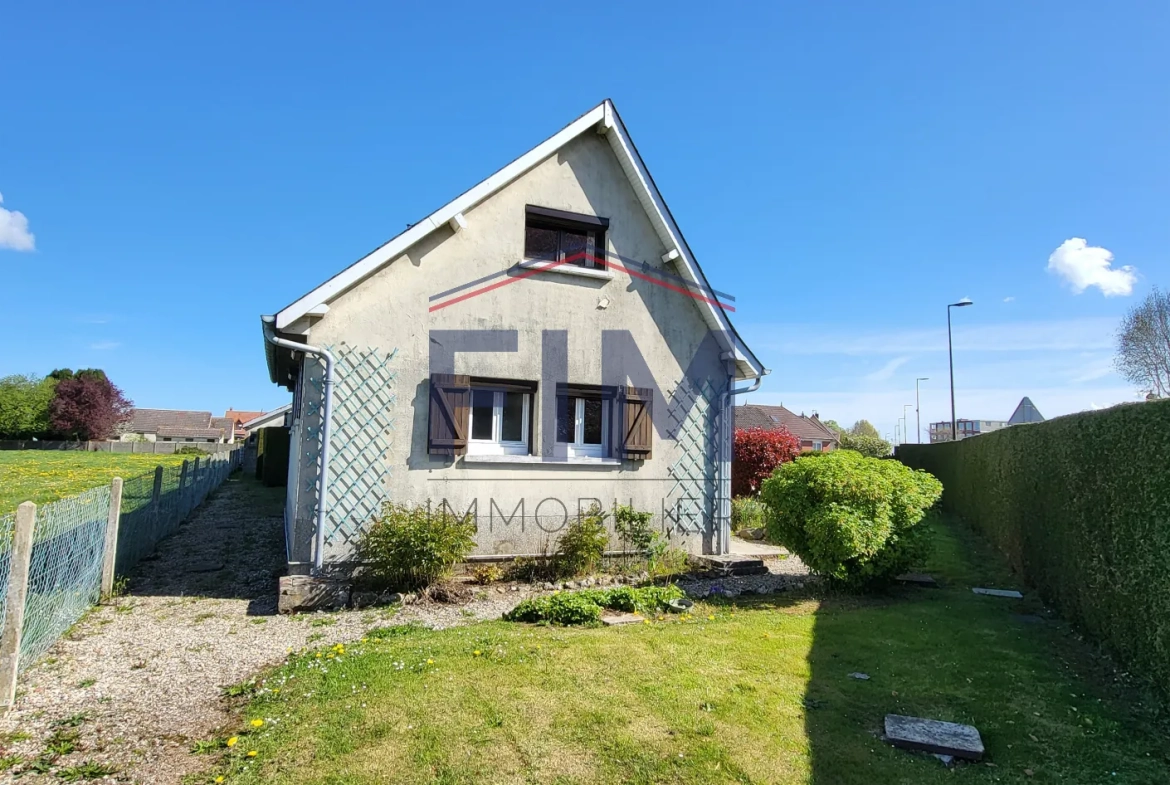 Longère à Saint Nicolas d'Aliermont avec terrain constructible et gîtes, proche Dieppe 