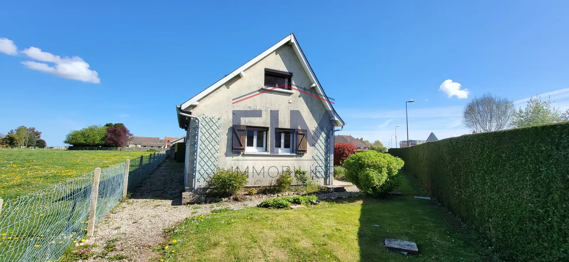 Longère à Saint Nicolas d'Aliermont avec terrain constructible et gîtes, proche Dieppe 
