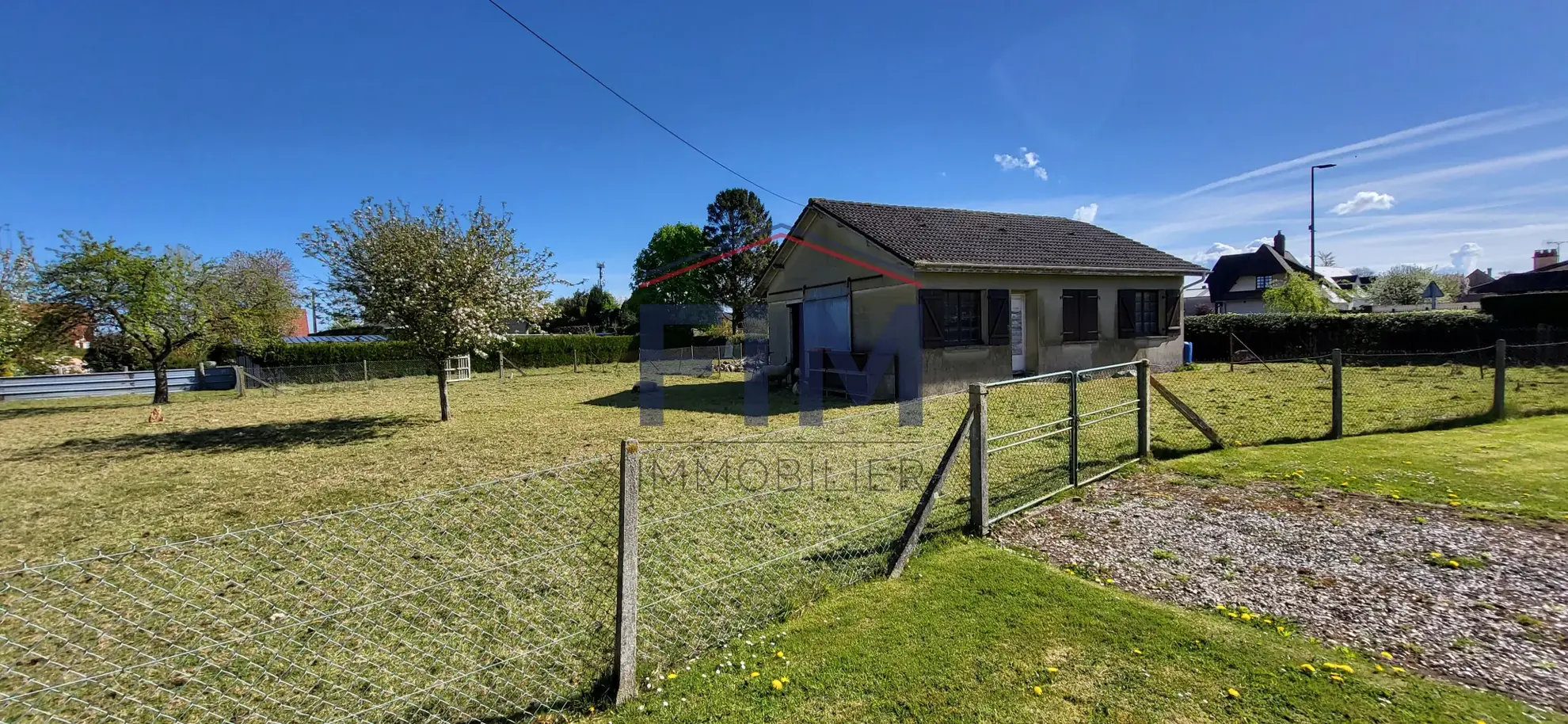 Longère à Saint Nicolas d'Aliermont avec terrain constructible et gîtes, proche Dieppe 