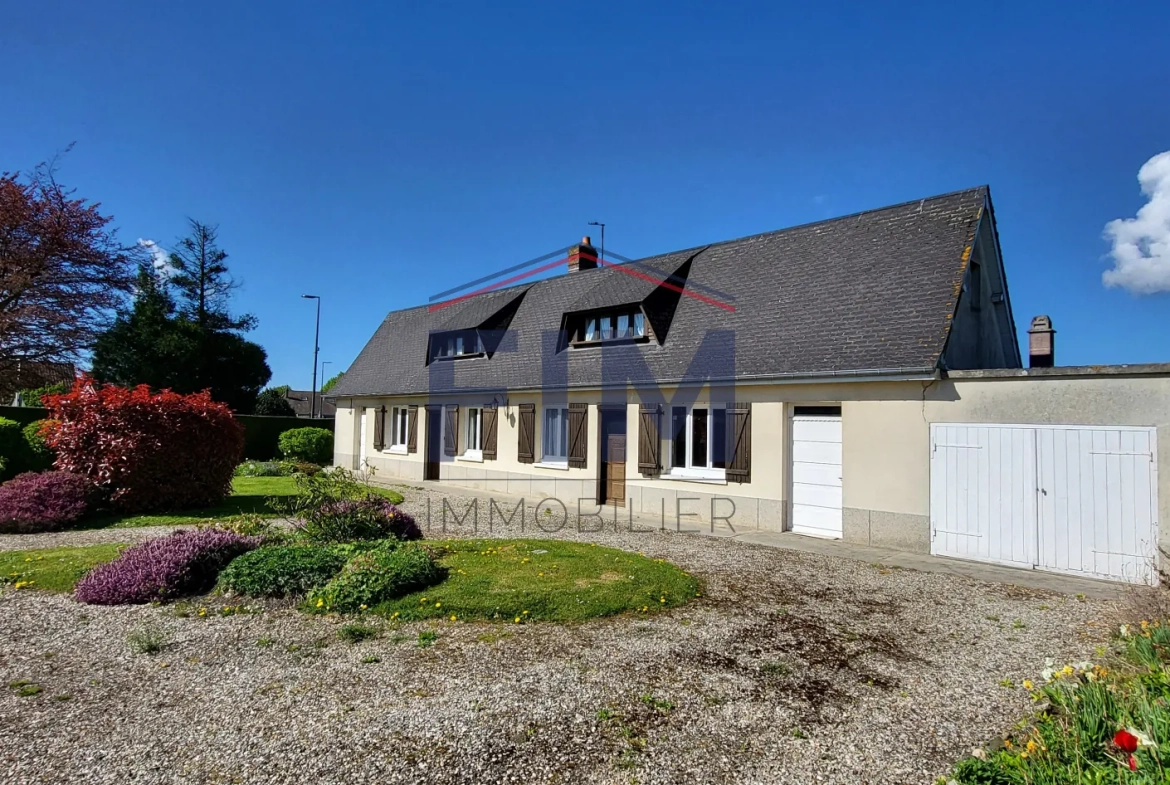 Longère à Saint Nicolas d'Aliermont avec terrain constructible et gîtes, proche Dieppe 