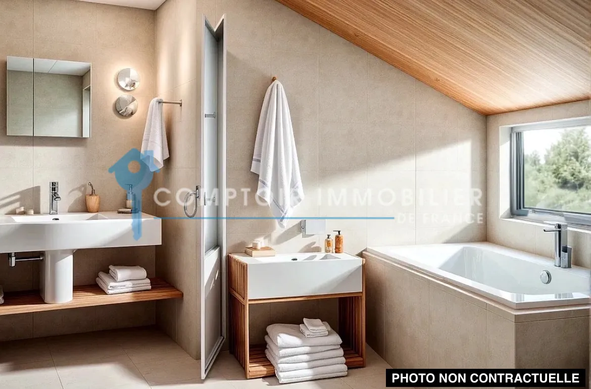 Appartement à Toulouse avec grand potentiel, dernier étage, rue de Metz, à rénover 