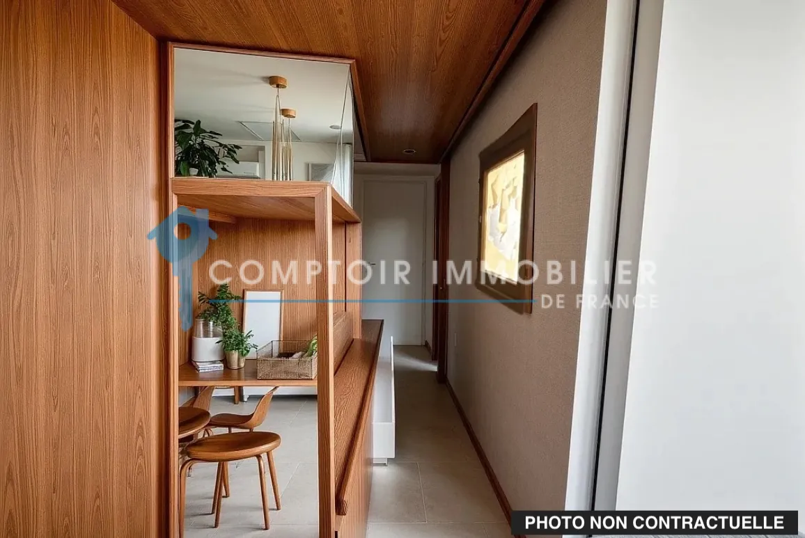 Appartement à Toulouse avec grand potentiel, dernier étage, rue de Metz, à rénover 