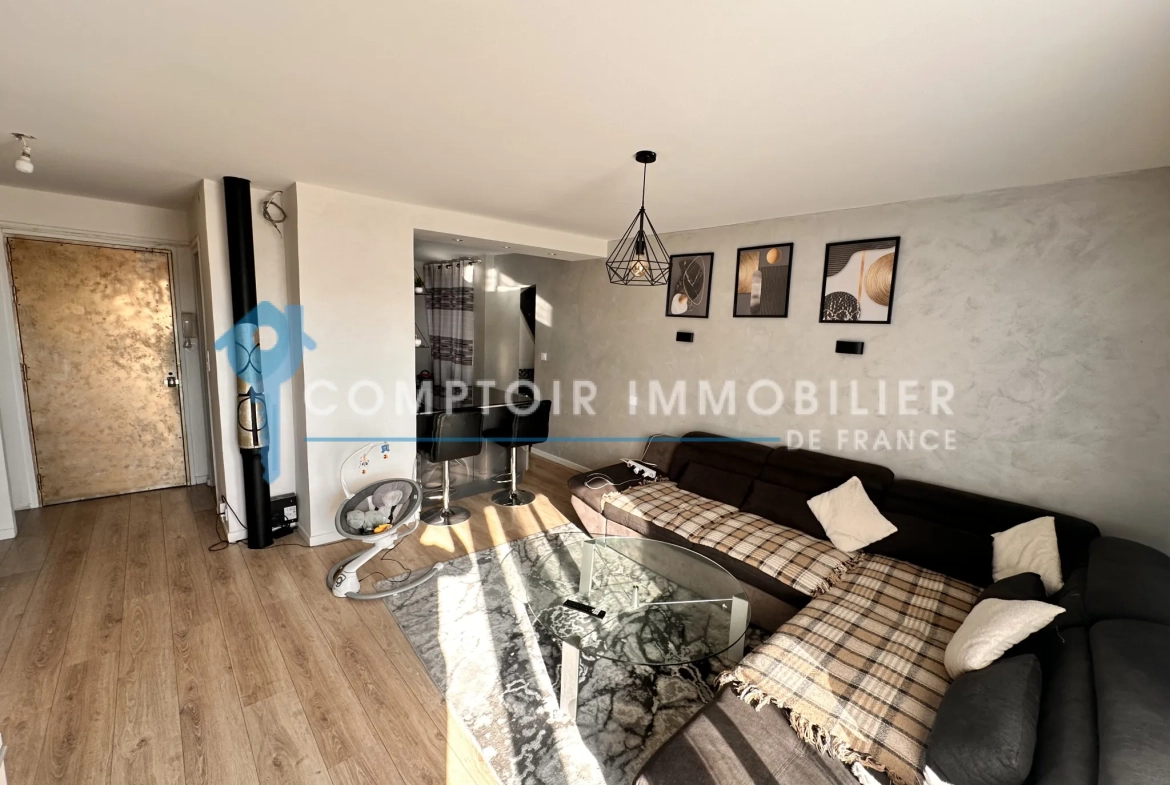 Appartement T4 lumineux de 70m² à Montpellier Nord avec balcon et ascenseur 