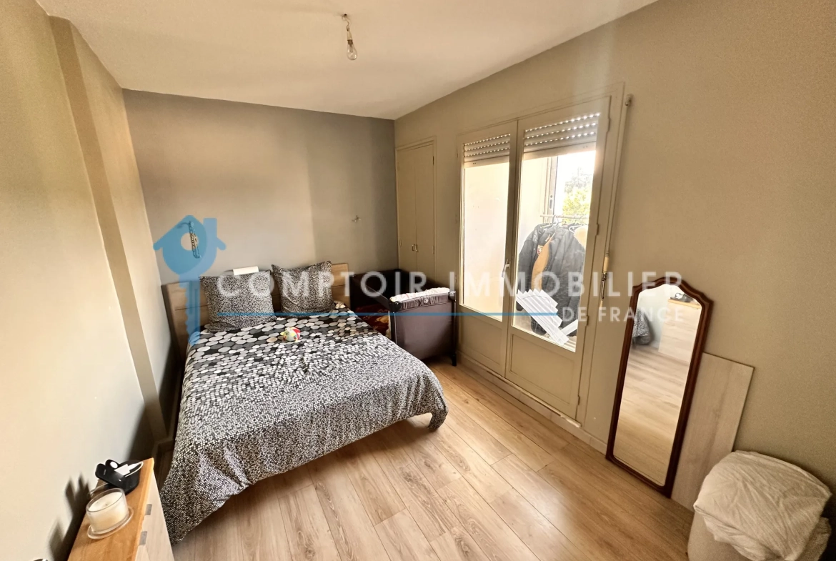 Appartement T4 lumineux de 70m² à Montpellier Nord avec balcon et ascenseur 