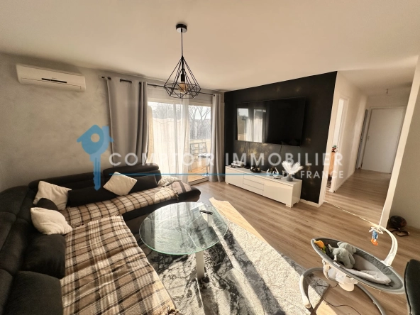Appartement T4 lumineux de 70m² à Montpellier Nord avec balcon et ascenseur 