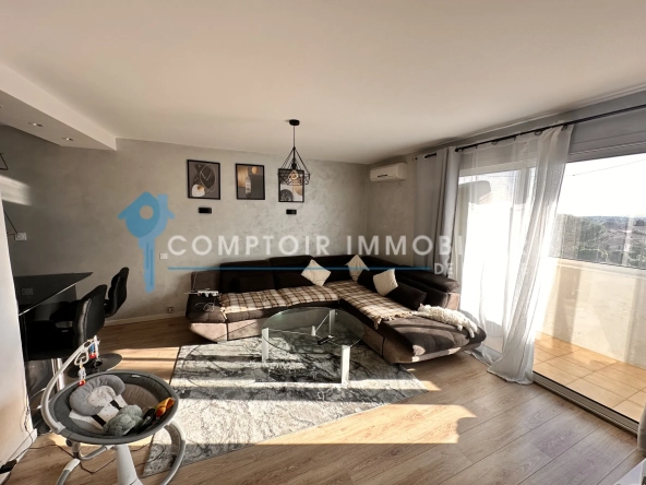 Appartement T4 lumineux de 70m² à Montpellier Nord avec balcon et ascenseur 