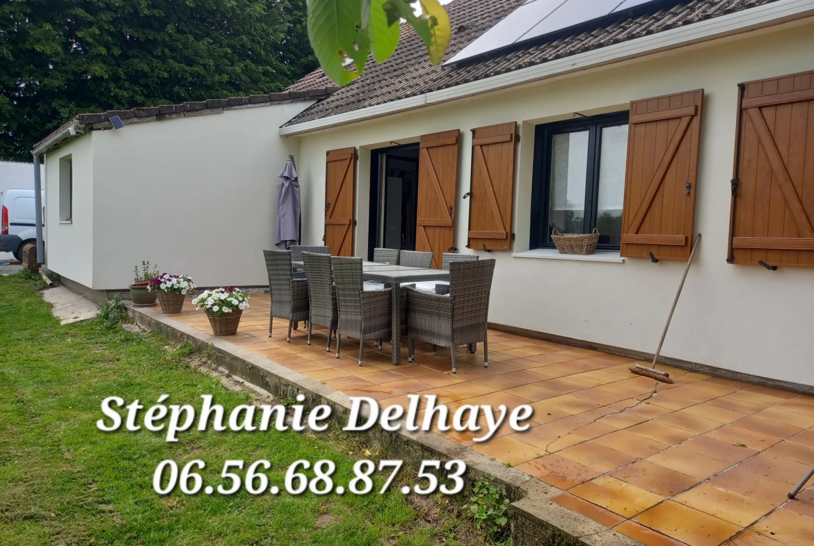Maison rénovée avec vie de plain-pied à Tangry, grande propriété avec équipements modernes 