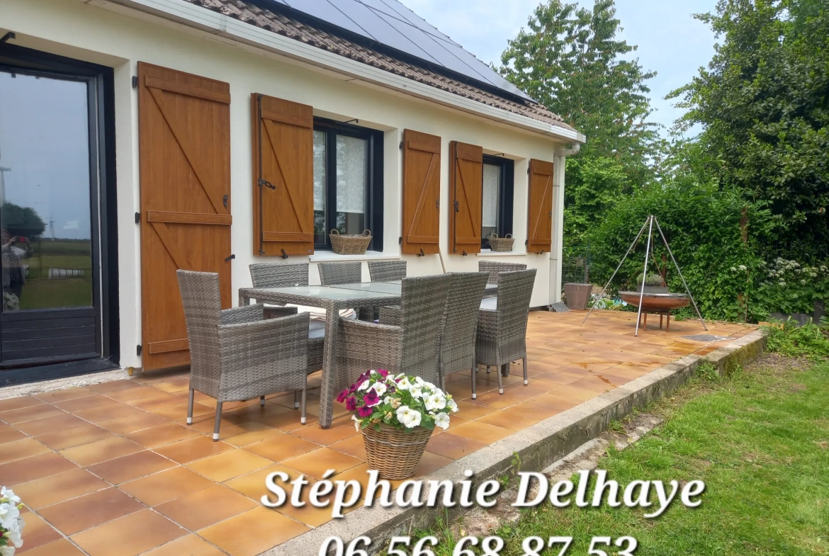 Maison rénovée avec vie de plain-pied à Tangry, grande propriété avec équipements modernes 