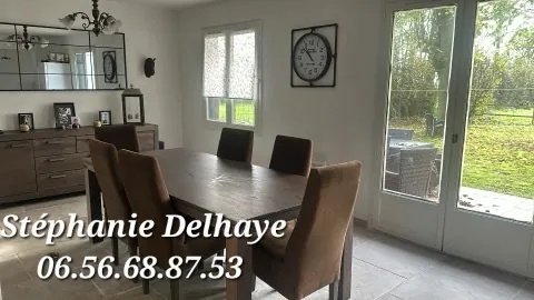 Maison rénovée de 112 m² avec terrain à Tangry — vie de plain-pied possible 
