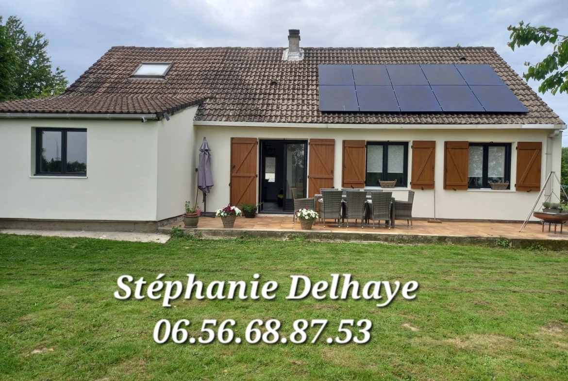 Maison rénovée avec vie de plain-pied à Tangry, grande propriété avec équipements modernes 
