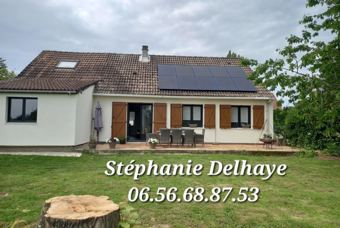 Maison rénovée avec vie de plain-pied à Tangry, grande propriété avec équipements modernes 