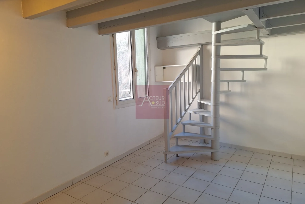 Appartement duplex 3 pièces à vendre à Montpellier-Boutonnet avec vue jardin 