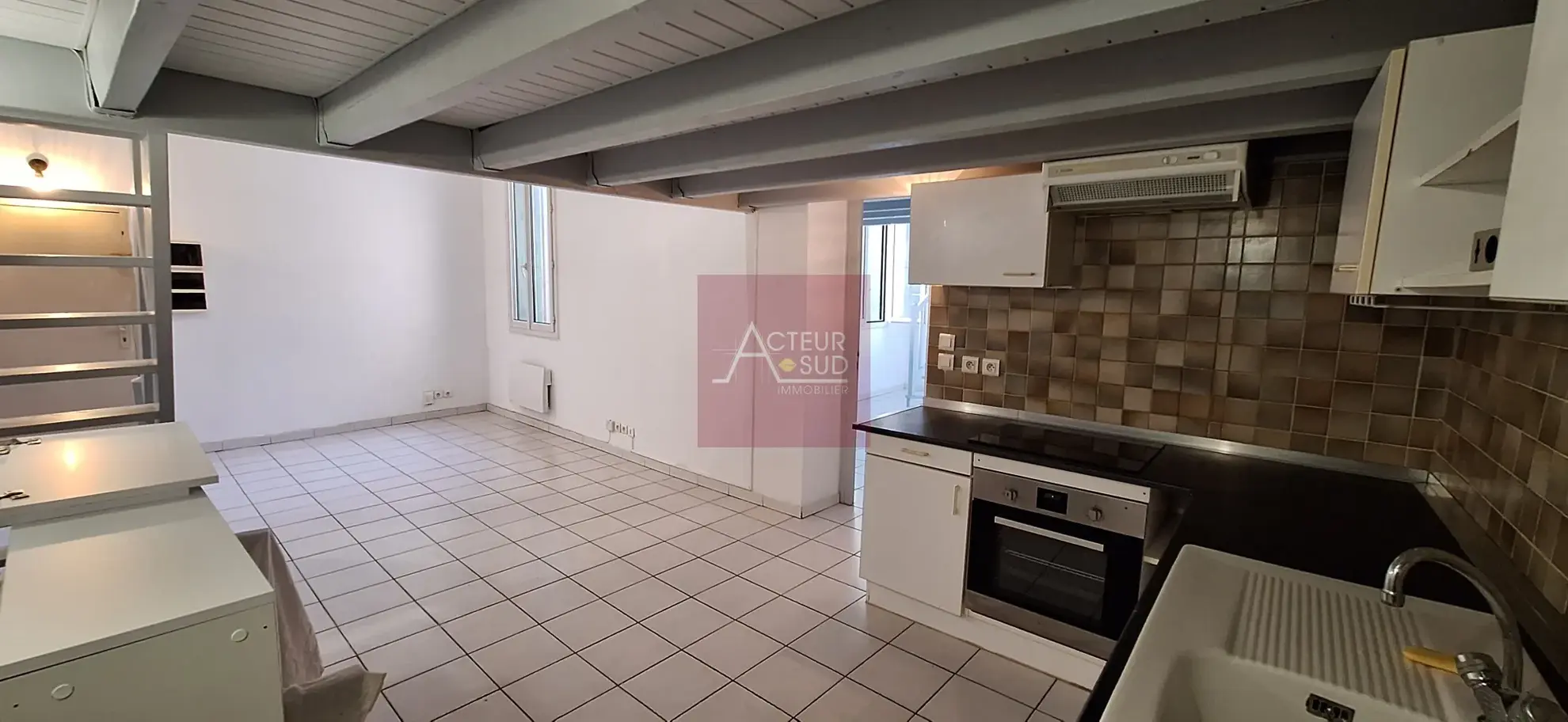 Appartement duplex 3 pièces à vendre à Montpellier-Boutonnet avec vue jardin 