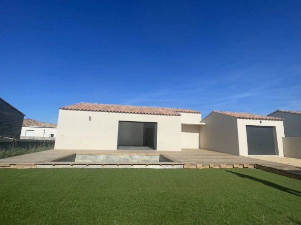 Villa T4 avec piscine Bali à Saint Christol les Alès, construction 2024